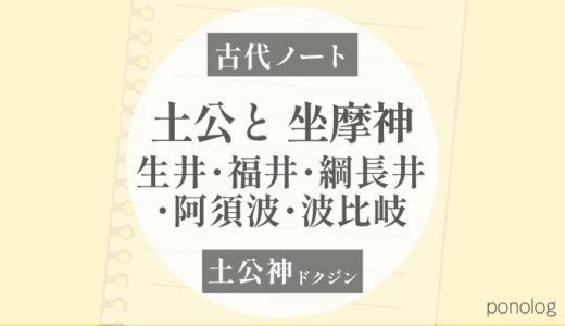坐摩：土公とイカスリ神は同じ系統？｜土地・井戸・竈・庭を祀る地霊祭祀